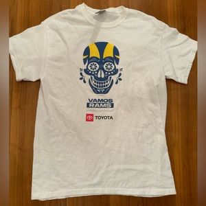 Vamos Los Angeles Rams x Toyota t-shit size medium